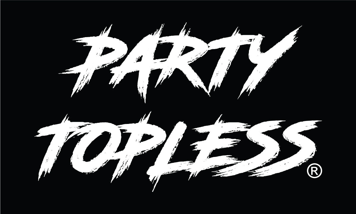 Party Topless Offroad Flag | 3 Sizes | Ride, Camp, Garage or Fly It Proud