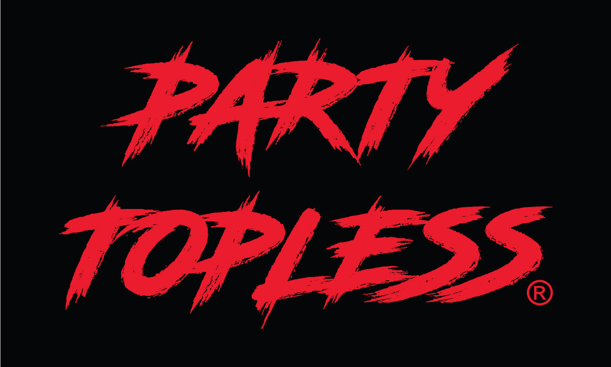 Party Topless Offroad Flag | 3 Sizes | Ride, Camp, Garage or Fly It Proud