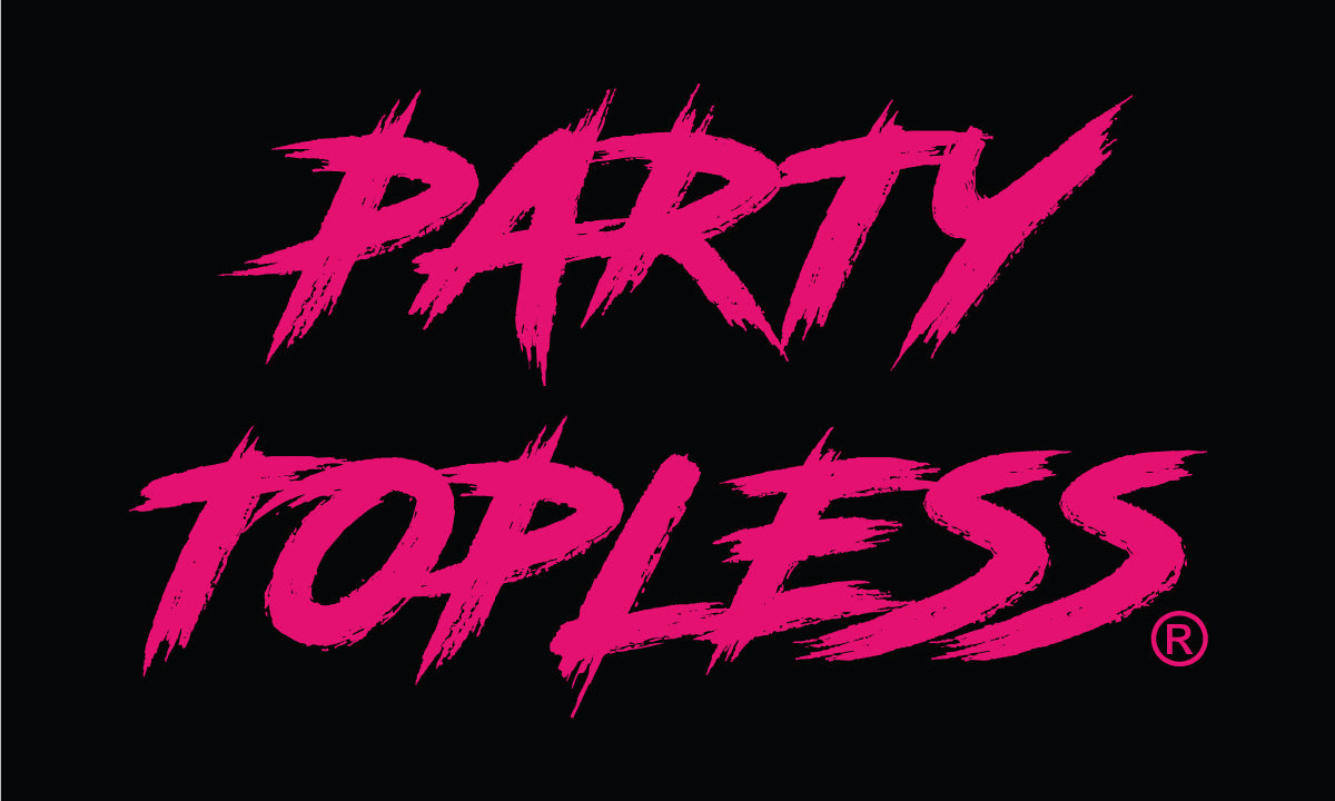 Party Topless Offroad Flag | 3 Sizes | Ride, Camp, Garage or Fly It Proud