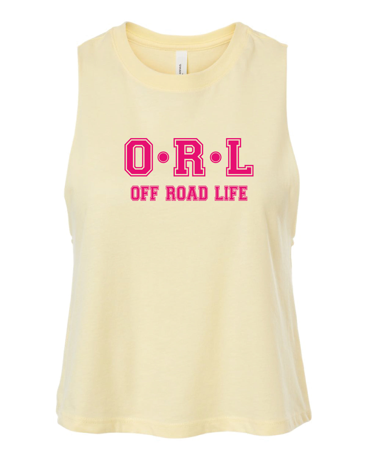 Offroad Life Women’s Racerback Cropped Tank Top