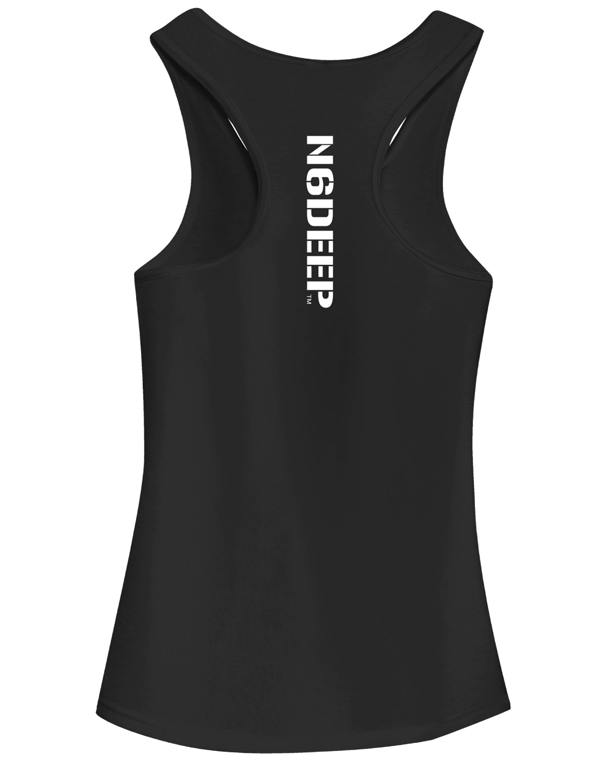 N6DEEP Lifted F‑450 Women's Racerback Tank Top - Custom Truck Design