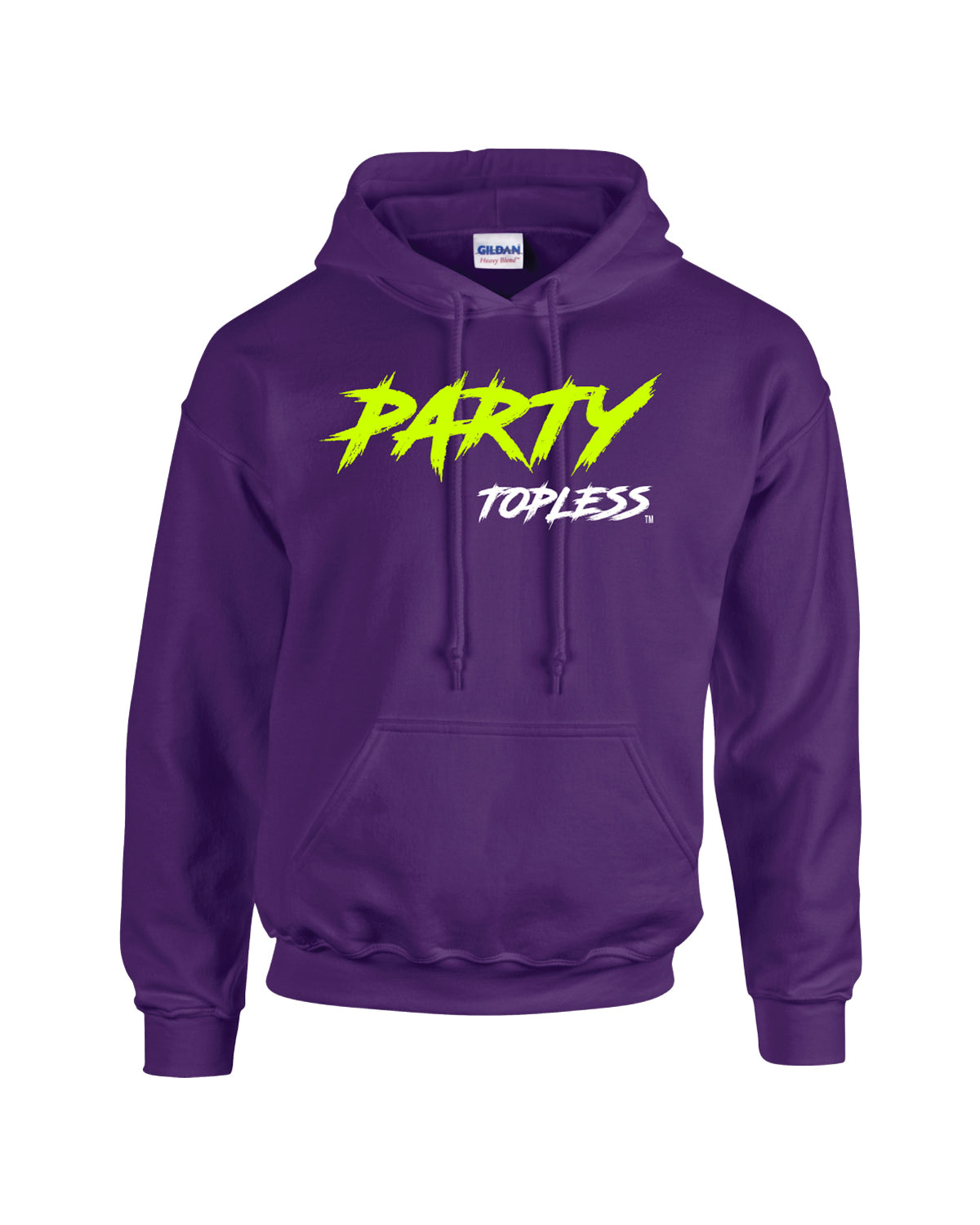 Party Topless Pullover Hoodie | Offroad Heavy Blend Unisex Mud Park Hoodie