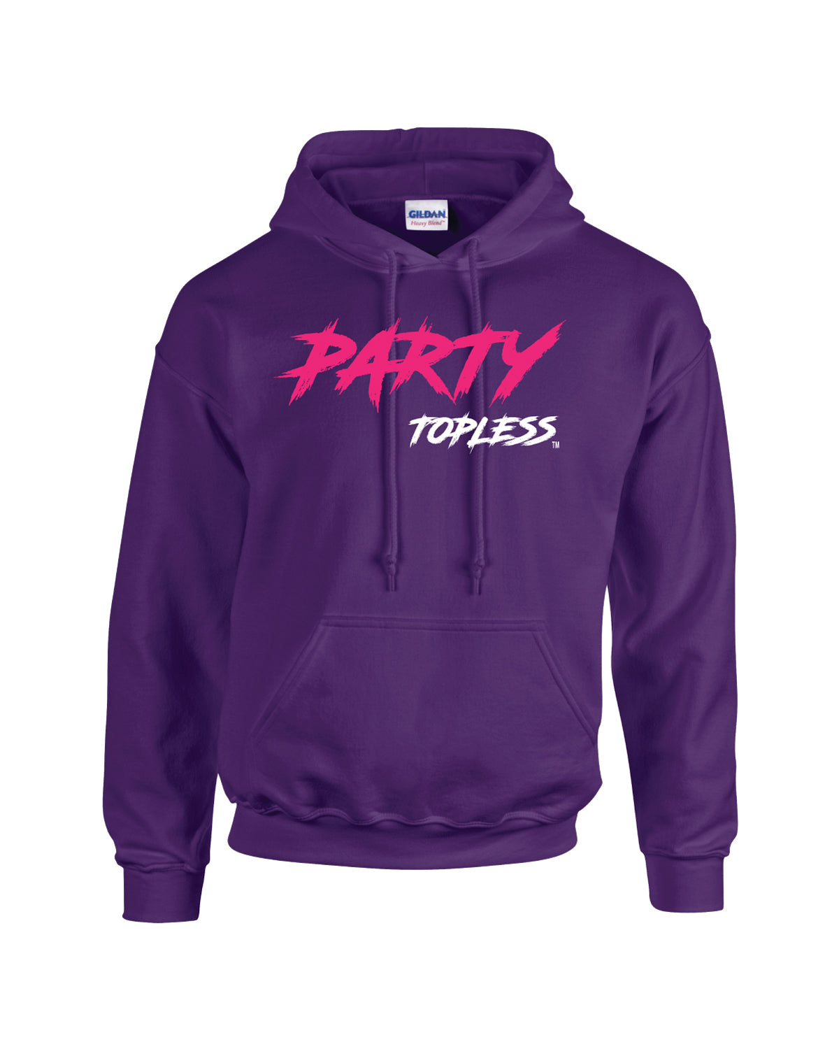 Party Topless Pullover Hoodie | Offroad Heavy Blend Unisex Mud Park Hoodie