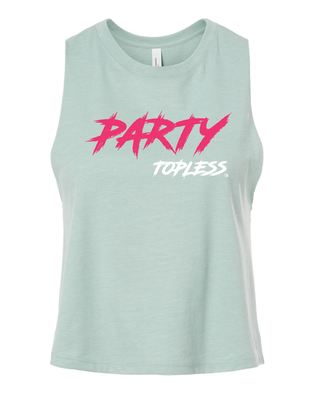 Party Topless Women's Crop Top - Sleeveless Offroad Summer Shirt