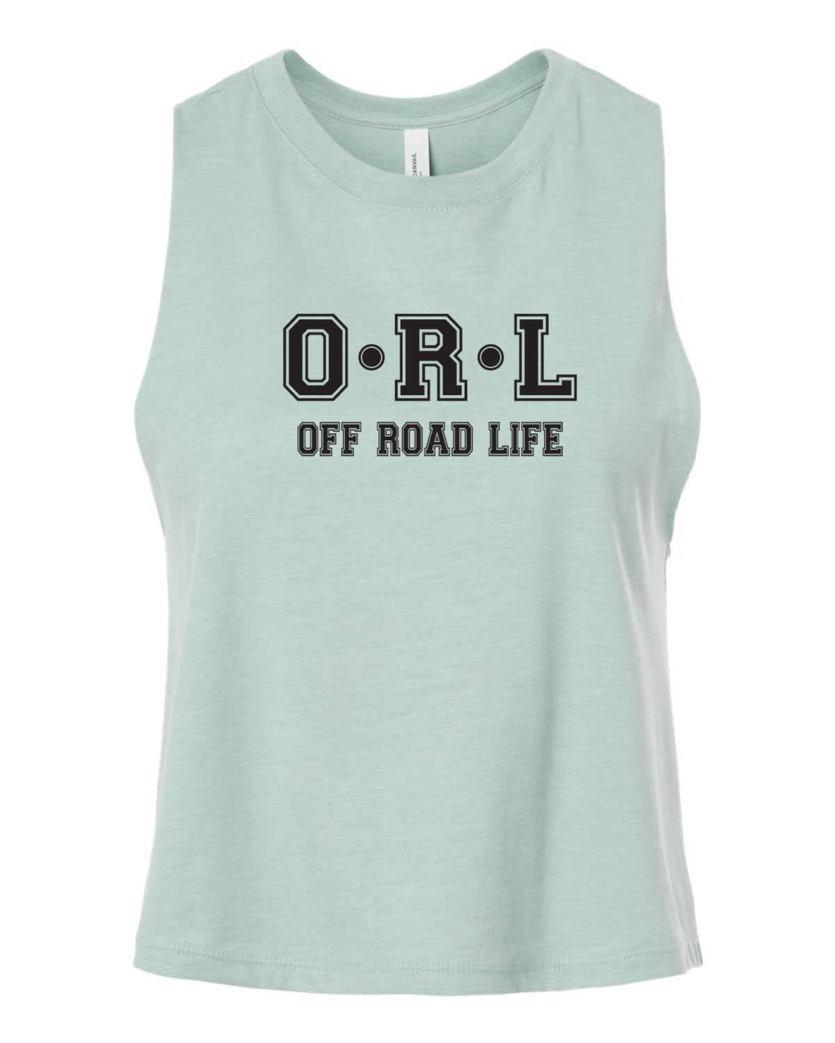 Offroad Life Women’s Racerback Cropped Tank Top