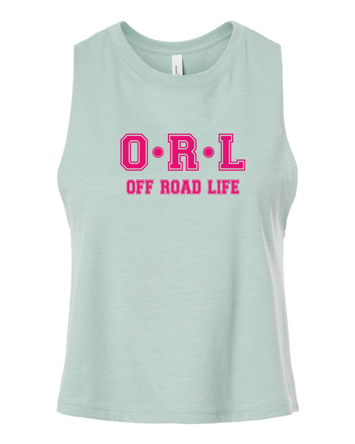 Offroad Life Women’s Racerback Cropped Tank Top
