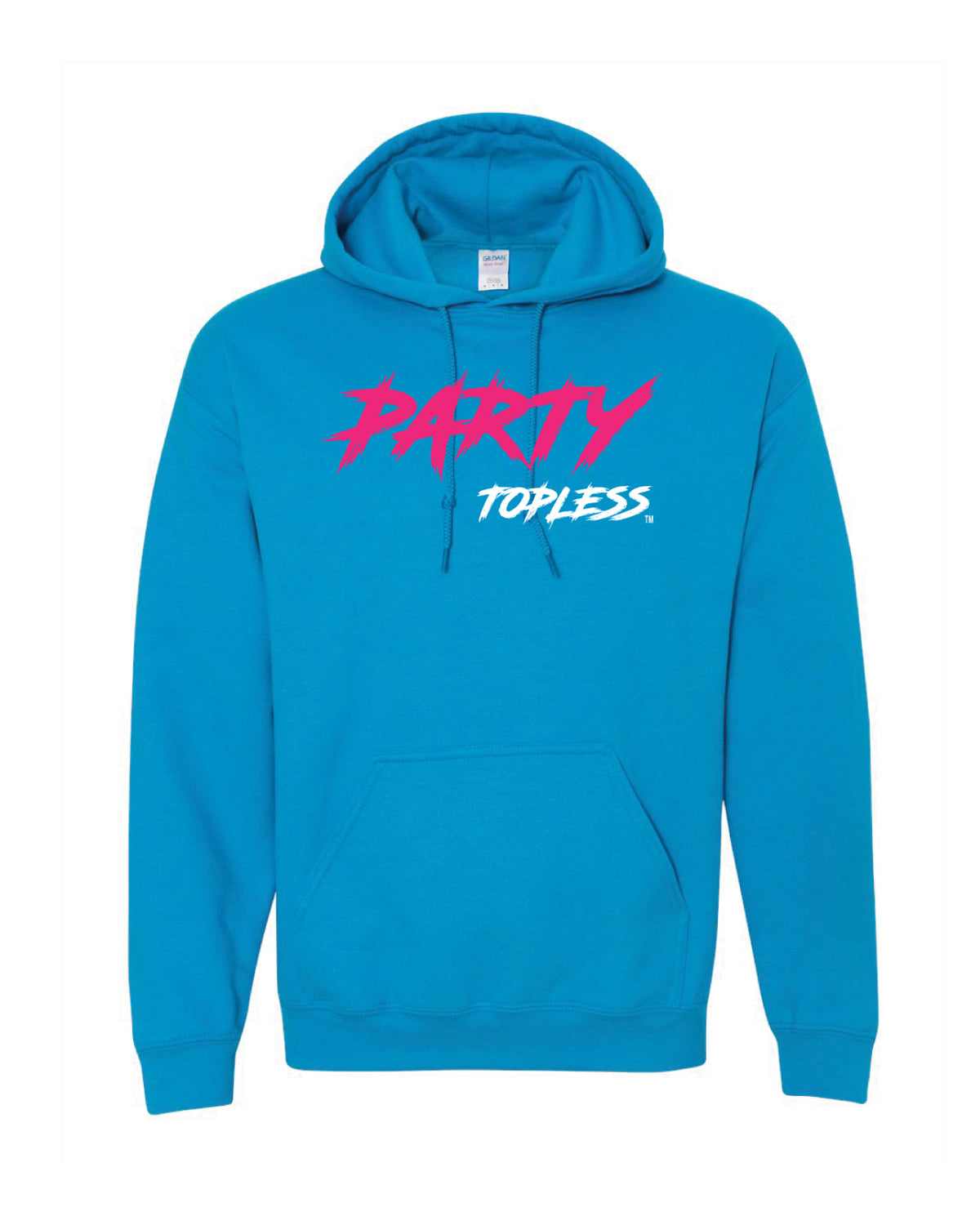 Party Topless Pullover Hoodie | Offroad Heavy Blend Unisex Mud Park Hoodie
