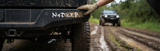 N4DEEP Sticker - Medium Weatherproof Vinyl Decal