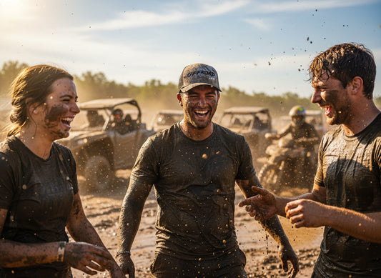 Offroad Life trucker snapback hat  -  mid-profile Richardson 112 mesh cap with embroidered logo and adjustable snapback for offroad enthusiasts.