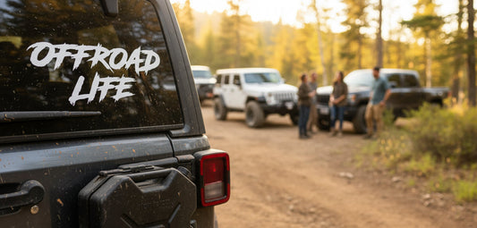 Offroad Life Outdoor Sticker - Medium Vinyl Decal