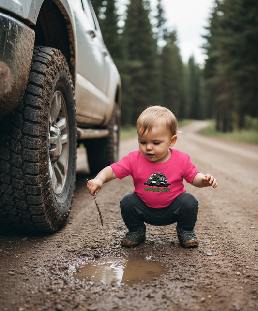 Lifted Ranger Toddler Shirt - Offroad Life Cotton Tee for Kids