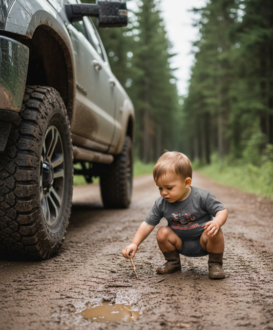 Offroad Life X3 Toddler T‑Shirt - Offroad ATV Graphic